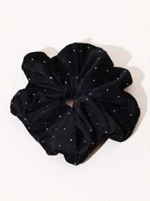 1pc Velvet Crystal Hair Band, Elegant Retro Hair Accessory, Suitable For Various Occasions, Hair Tie ,Hair Accessories, Scrunchy Hair Ties