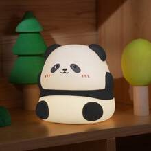 Panda Night Light, Silicone LED Night Light, Dimmable With Timer, 800 MAh Rechargeable Night Lamp,Touch Controls , Panda Gift 
