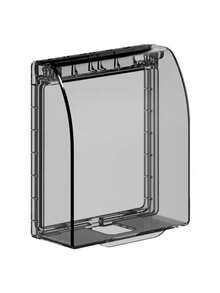 1 pieza Cubierta moderna para tomacorriente, multicolor, plástico resistente, a prueba de agua para protección de tomacorriente de baño/inodoro