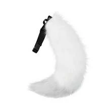 多色拼布狐狸服装套装，可爱动物角色扮演道具包括猫耳头带、狐狸尾巴万圣节 - 彩色 - 查看 14