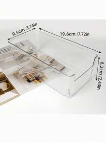Premium Antioxidant Storage Jewelry Box With Dust-Resistant Cover - Clear Multi-Use Organizer For Rings, Earrings, Bracelets, Necklaces, Makeup, Cosmetics & Home Essentials - Desktop Classification Box For Lipstick, Perfume, Brushes, Eyeshadow, Skincare, Kitchen Utensils, Snacks, Study Supplies For Women Storage Organizer Travel Essentials Father Gift Back To School