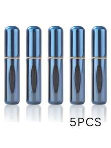 1/5/10件，5毫升香水雾化器可再填充旅行喷雾瓶，便携式香水喷雾器，迷你香水样品瓶