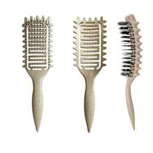 Lược định hình tóc xoăn, Lược chải tóc xoăn, Lược tạo kiểu tóc xoăn, Dùng để chải và định hình tóc xoăn cho nam và nữ để giảm kéo - Nhiều màu - Xem 13