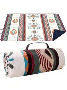 Coperta da picnic e campeggio per all'aperto, tappetino da spiaggia portatile e impermeabile, stuoia da campeggio adatta per campeggio, spiaggia, barbecue, picnic, escursionismo, viaggio