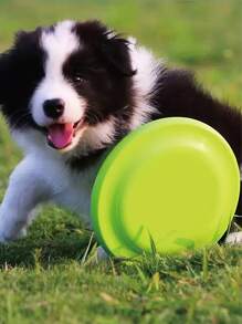 2 pièces Jouets pour animaux de compagnie résistants à la morsure, flottants, jouets moelleux, OVNI, jouets d'entraînement, doux et résistants à la morsure, jeux d'entraînement pour chiens ne blessent pas les dents