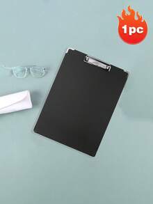 1pc Thickened Waterproof 8k Color Sketching Clip, Children's Drawing Clip, Sketching And Life Drawing Black Board With Fabric Texture. Applicable To: Outdoor Sketching For Art Students, Students' Drawing Of Classroom Homework, Teachers' Drawing Of Lesson Plans, Document Storage, And Outdoor Quick Sketching