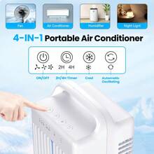 Nuevo ventilador de enfriamiento por agua USB de escritorio, ventilador de aire acondicionado para dormitorio, enfriador de aire portátil mini para uso doméstico