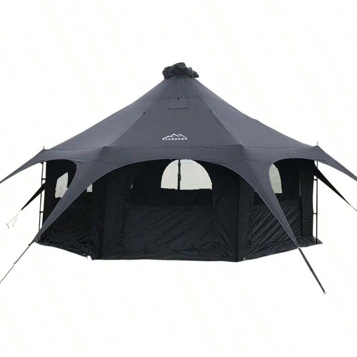 防水　ワンポールテント キャンプテント 5〜8人用 大型 ベルテント ファミリー テント ワンポールテント キャンプテント 5〜8人用 大型