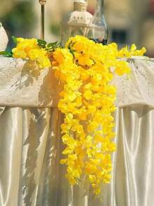 10 PCS Of Artificial Wisteria Garland Is Suitable For Weddings, Engagements, Birthdays And Home Decoration - The Perfect Garden, Hotel, Party, Camping, Tent, Office, Walkway, Fence, Swing Decoration, Garden Decoration