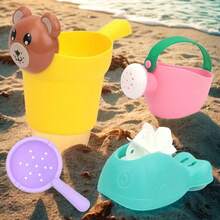 Beach Toys Colorful Bucket Skill Development For Kids 4 Pieces - Bear Bucket - View 1