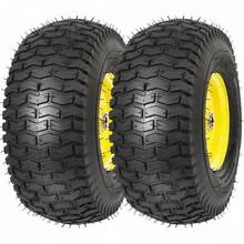 15x6.00-6nhs Lawn Mower Tires, Riding Lawn Mower And Tractor Front Tires, 15x6x6 Tire And Wheel For Residential And Commercial, 3" Offset Hub, 3/4" Bearing, 2Pack Yellow, Load 570Lbs - 灰色的 - 查看 8