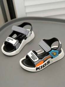 HAHABOBO New Fashion Boys' Sandals, Comfortable And Breathable, Suitable For Outdoor Sports And Beach Vacation - Grey - View 6
