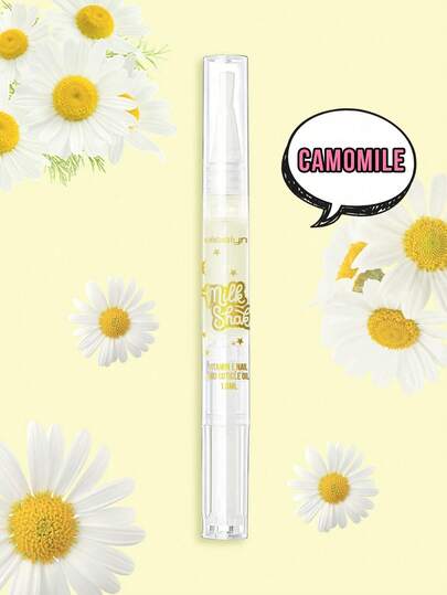 Misslyn 维生素E指甲及角质层护理油，强韧指甲，促进指甲生长，适用于脆弱、易剥落、开裂、薄弱的指甲，是Y2K妆容、派对、海滩旅行、假期、露营、户外活动、送礼佳品、玫瑰时尚女孩、新年妆容、角色扮演、最佳旅行、节日氛围、缤纷校园、学校、魅力氛围、中国新年、情人节礼物的理想之选，纯素，无动物实验