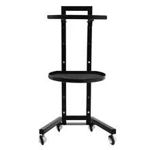 YUNRUX Storage Island & Carts - White - View 5