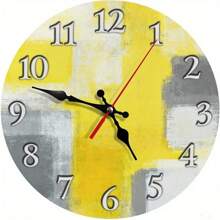 Battery-Powered Wall Clock For Home, Living Room, Bedroom Decor (No Batteries Included), Vintage Style Wall Clock, Silent Bedroom Wall Clock, Modern Simple Creative Wall Clock For Living Room, Bedroom Clock Wall Dormitory Decor Back To School School Decor School Surprise