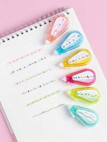 colnk 1pc Macaron Color Mechanical Pencil Set, And Multi-Packs Available Back To School - White - View 10