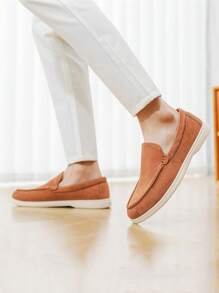 Summer Fashion Niche Slip-On Casual Breathable Outdoor Anti-Slip Wear-Resistant Loafers