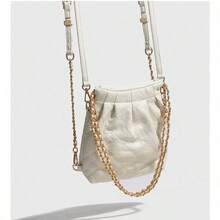 Women's Underarm Tote Bag With Chain, One-Shoulder Crossbody Backpack, Suitable For Shopping, Dating, Vacation, Travel And Parties, Suitable For All Seasons