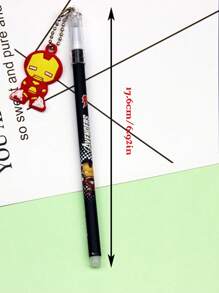 Disney Disney Marvel Authorized Back-To-School Hero Armory Kit YQiDuo Superhero Tactical Erasable Pen - Detachable Gel Armor Pendant & Military-Grade Quick-Dry Tip, Magnetic Hero Companion System With 0.5mm Stealth Ink ( Battle-Ready Study Gear) School Supplies, Back To School