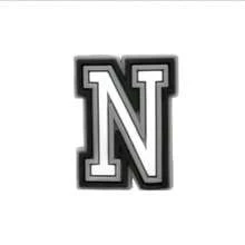 Letras DIY Encantos de Sapatos Decoração 0-9# Números ABC-Z Encantos de Sapatos para Tamancos e Sandálias, Encantos Coloridos de PVC para Decorações de Pulseiras e Sapatos, Lembrancinhas de Festa de Aniversário