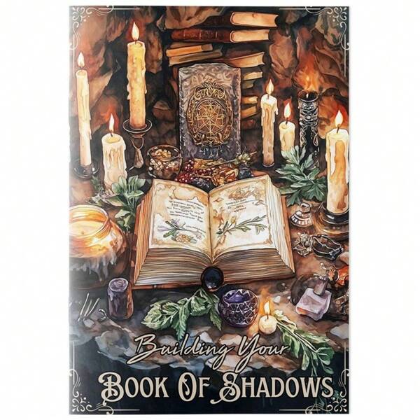 1PC 35-Page Shadow Creation Guide: Setting Boundaries, Crafting Spells. Personalized For Individual Use, Ideal For Personal Reflection, Manifestation, And Spiritual Practice.