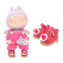 娃娃鞋系列 - 17厘米盲袋钥匙扣，带娃娃主题鞋，娃娃装扮玩具，公主鞋