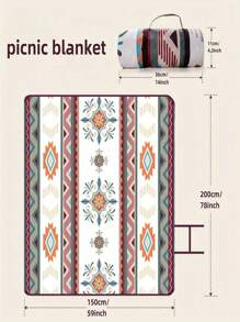Coperta da picnic e campeggio per all'aperto, tappetino da spiaggia portatile e impermeabile, stuoia da campeggio adatta per campeggio, spiaggia, barbecue, picnic, escursionismo, viaggio