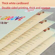 4 件套儿童控笔及智力训练书籍，蒙特梭利教育工具，包括英语练习本、带凹槽的魔法练习本、可重复使用的控笔训练本、学前书写练习本、绘画本、拼图训练本 - 彩色 - 查看 7