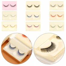 Multicolor Doll Eyelashes Simulation False Lash Length 0.8cm Dolls Modification DIY Accessories Decoration Suitable For 1/3 1/4 Scale