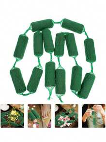 1/7/14/28 Pieces Of Sausage-Shaped Floral Foam, DIY Garland Flowers, Flower Sponge Block Kits, Absorbent Flower Holder Arches, Dry Floral Foam Bricks For Floral Art, Green Floral Foam For Flower Arrangement. They Are Suitable For Home Decoration, Weddings, Garden And Courtyard Decorations, Party Decorations, Festival Flower Arrangements, Outdoor Festival Decorations, Wedding Car Decorationand, Art Decorations.