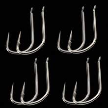 30pcs High Strength Barbed Fishing Hooks For Sea Fishing And Freshwater Fishing