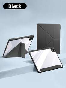 DANYCASE 时尚保护壳适用于 iPad 7/8/9th 10.2 10th/11th A16 10.9 Air 4th 5th 6th 10.9 Air 11M3 2025 Pro 11 M4 2024 Pro 11 2020-2022 5th 6th Air Air 2 9.7 英寸 - 黑色 - 查看 1