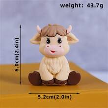 Farm Animal Ornaments Silicone Sheep, Horse, Pig, Chicken And Duck - Multicolor - View 7