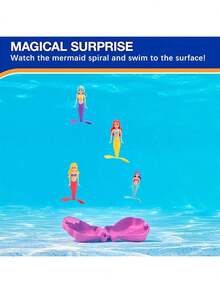 Summer Pool Seashell Mermaid Diving Surprise, Swimming Pool Accessories And Children's Swimming Pool Toys, Party Supplies Diving Toys