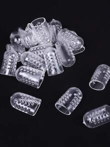 50 PCS Silicone Toe Protectors: Elastic, Anti-Friction, Breathable, And Sweat-Proof For Toenail Protection - Odorless For Extra Comfort In Running And Walking,Gel Toe Caps,Silicone Anti-Friction Toe Protector, Gel Toe Protectors Breathable Little Toe Covers For Men And Women
