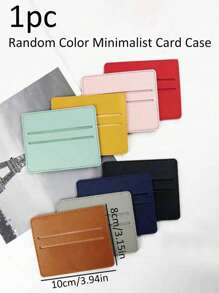 Multi-Card PU Passport Holder - Snap Closure, Faux Leather Lining, Airplane Pattern Passport Case, Minimalist Travel Accessory - Convenient Document Storage And Travel Items, Holiday Supplies Travel Stuff Travel Organiser Travel Items Travel Wallet Passport Holder Passport Wallet Beach Vacation Bag Summer Christmas Vacation