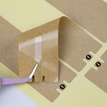 30pcs Easy Tear Kraft Paper Sealing Tape - Visually Attractive, High Quality Rectangular Packaging Tape For Secure Sealing And Bonding Back To School - Multicolor - View 6