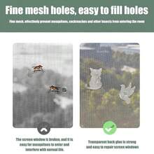 5/10pcs Door Window Screen Repair Patch Set, Sliding Pet Mesh Screen Door Repair Patches, Strong Adhesive Screen Repair Stickers For Repair Holes Tearing(Cat Bird Pattern)