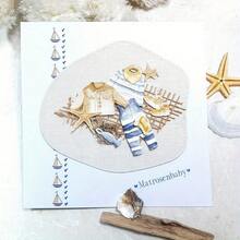 New High-Precision Scrapbook Cutting Die Set Clothing Word Frame Doll Handmade Template Multi-Layer Design Compatible With A Variety Of DIY Projects - Silver - View 4