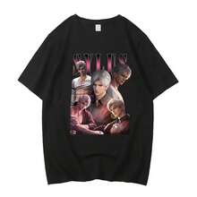 Girl Dinner Zayne Love And Deepspace T-Shirt Cute Tee Shirt Short Sleeve T Shirt Gift Idea Women Clothes - 黑色 - 查看 1