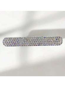 LuxstyWear Nhẫn đeo tay đôi pha lê Rhinestone nhiều hàng Y2K sang trọng có thể điều chỉnh được, trang sức tiệc cho phụ nữ ngày lễ tình nhân - nhẫn - Xem 12