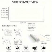 Papel tapiz autoadhesivo de mármol - Envoltura de vinilo autoadhesiva e impermeable para encimeras, mesas, escritorios y muebles de cocina y baño - 15.8x78.8 pulgadas, fácil de aplicar y retirar, diseño elegante y duradero de mármol, papel tapiz impermeable para baño - Multicolor - Ver 7