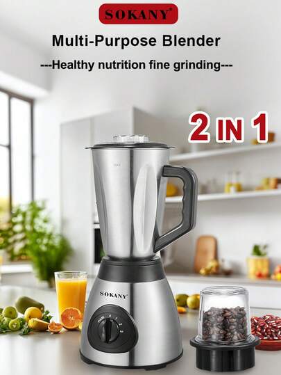 SOKANY Alla hjärtans dag-present: 1 set innehåller 1 powerbas, 2 blad, 2 koppar, 1 mugg, 1 bärbar kopp med lock, 1 Bullet Personal Blender, 2 komfortringar, 2 solida lock, pulsteknik för malning, mixning, blendning, smoothie och iskrossning