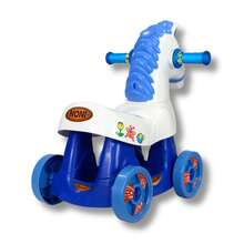 Caballito Montable Para Bebé Angelín Baby Is-168 D - Azul - Ver 4