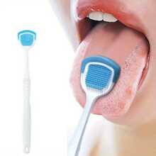 Dental-Grade Tongue Scraper Kit|2-Pack Non-Slip Silicone Design|Couples' Oral Care + Breath Freshener (Color Surprise)