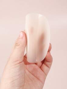 Reusable Ultra-Thin Nipple Covers, Comes With Storage Gift Box, Invisible Self-Adhesive Breast Petals, Convenient To Carry, Lingerie & Lingerie Accessories, Prevent Nipple Protrusion Embarrassment - Beige - View 5