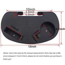 1 件黑色零重力椅杯架托盘带手机插槽 - 便携式侧夹式扶手配件，适用于折叠休闲椅、零食和饮料储存，塑料设计，放松舒适，便携式杯架 | 功能性扶手附加组件 | 实用实用设计