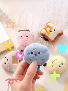 Mini New Series Cat Toys Cat Treat Toy Bread Toast Series With Catmint Fillings Cute Japanese Style Rice Balls Cat Snack Toy Toast Shape Cat Snack Toy Cat Accessories Pet Supplies: Size Tip - Slightly Smaller Than Average