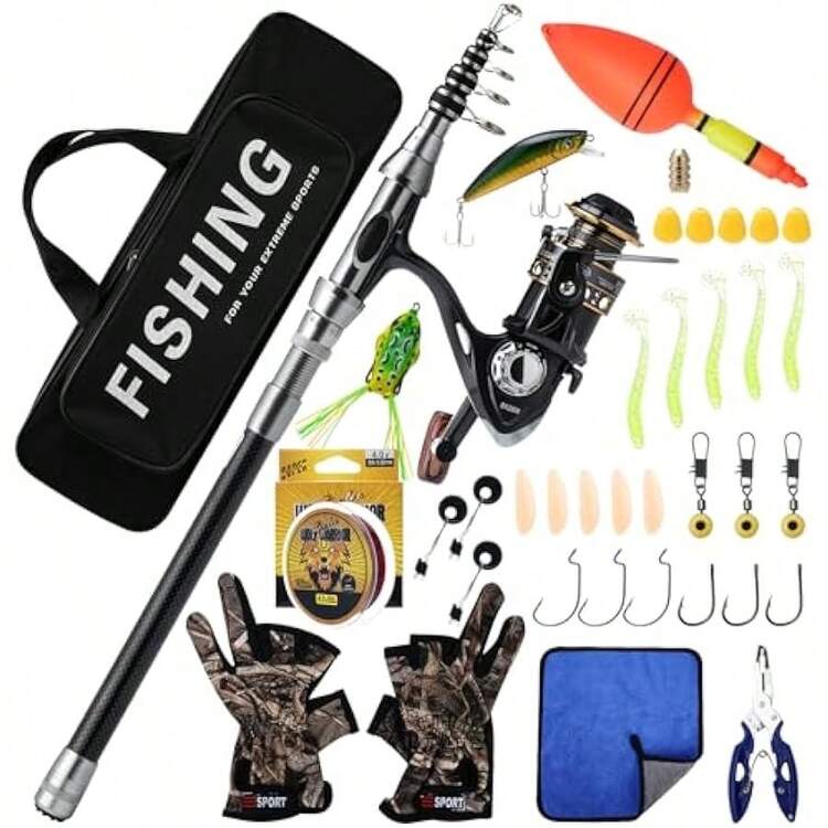 Fishing Rods - Noir - Voir 1