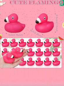 10pcs Shiny Sequin Rubber Ducks - Perfect For Cruise, Car, And Valentine's Day Gifts | No Batteries Required | Ideal For Parties And Events - Multicolor - View 4